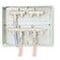Coffret plastique pour collecteur hydrodistribution 500x250 mm